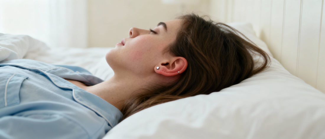 Comment le sommeil favorise la cicatrisation du piercing