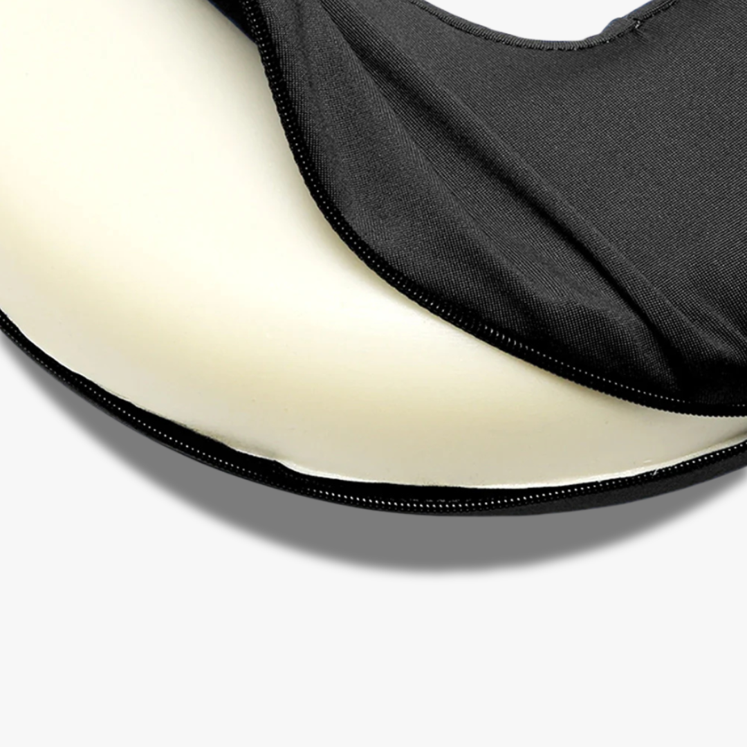 La mousse du coussin Circle noir de la marque Earloo